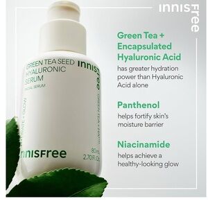 NITB InnisFree Serum Acide Hyaluronique Aux Graines De The Vert
